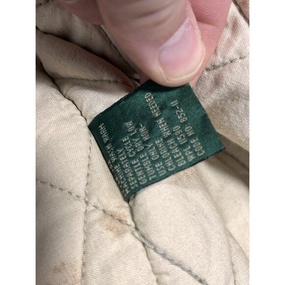 Vtg MV Sport Denim Varsity Jacket XXL Quilt Lined Bomber 90s Made in Hong Kong - Picture 9 of 13